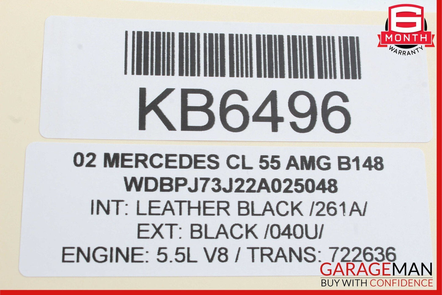 00-08 Mercedes W215 CL55 AMG CL500 CL600 Alarm Control Module 2118209126 OEM
