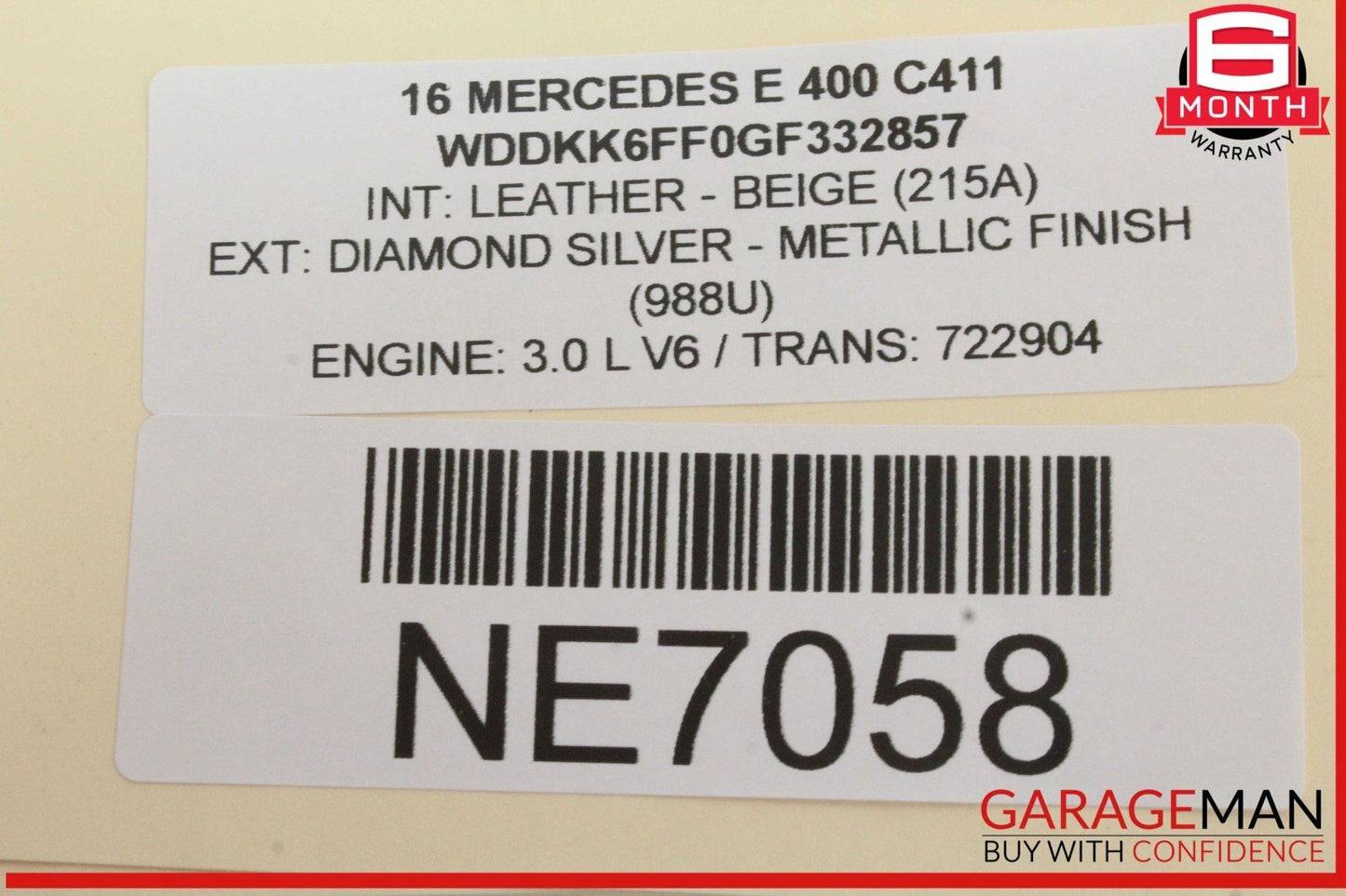 08-18 Mercedes W207 E400 E550 Front Left Side Door Control Module Unit OEM
