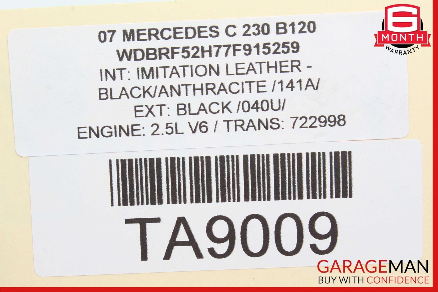 05-13 Mercedes W203 C230 E350 CLS350 Oil Filter Cooler Housing 2721800510 OEM