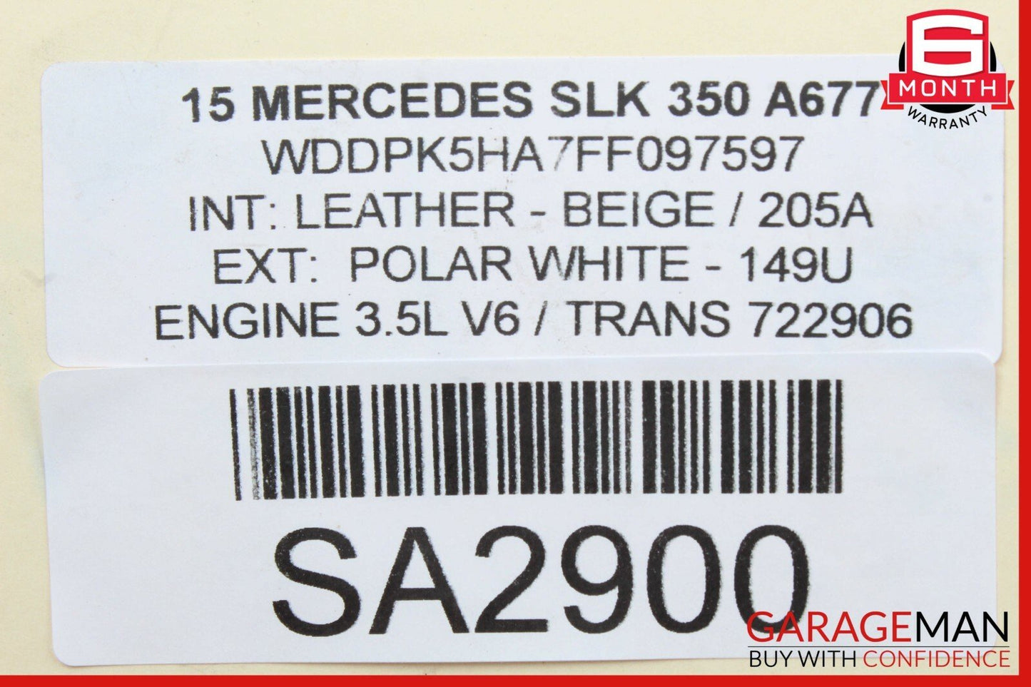 13-15 Mercedes R172 SLK350 GLK350 C300 ABS Anti Lock Pump Brake Module OEM