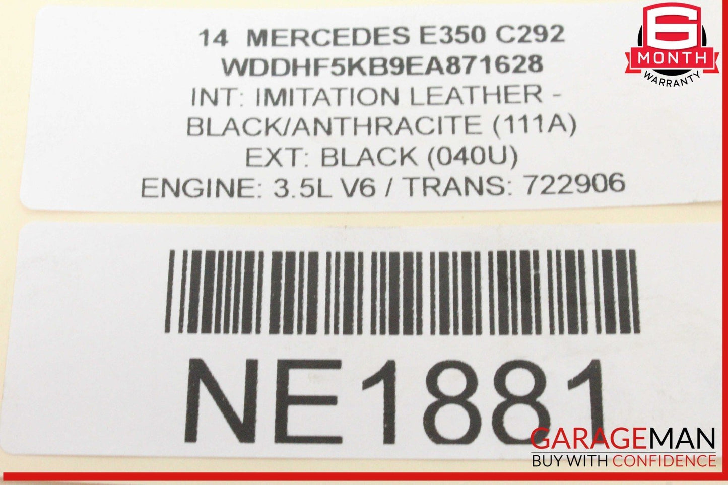 12-16 Mercedes W212 E350 C350 Engine Drive Belt Tensioner Pulley 2762000370 OEM