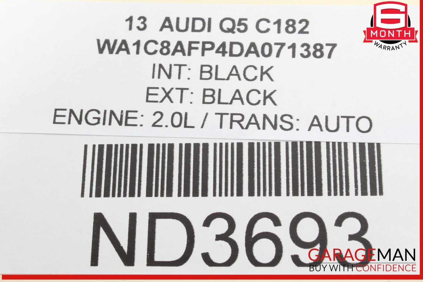 12-18 Audi Q5 A6 A7 Front Lumbar Seat Control Switch 8E0959777B OEM