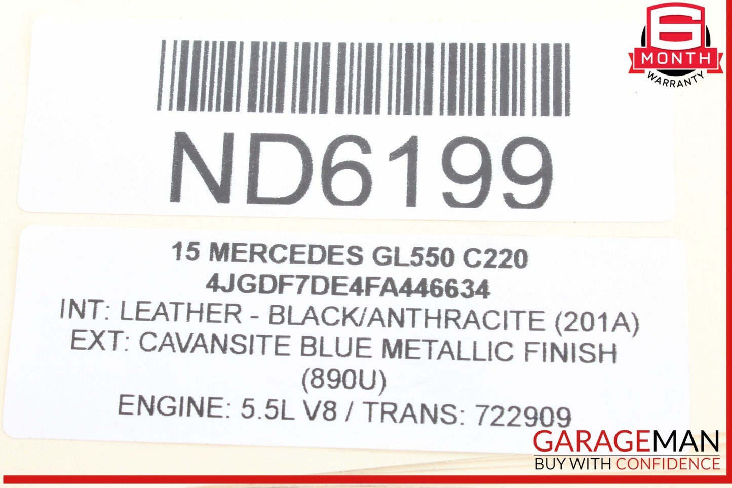 11-20 Mercedes X166 GL550 GL450 Alternator Generator 180A 0141540902 OEM