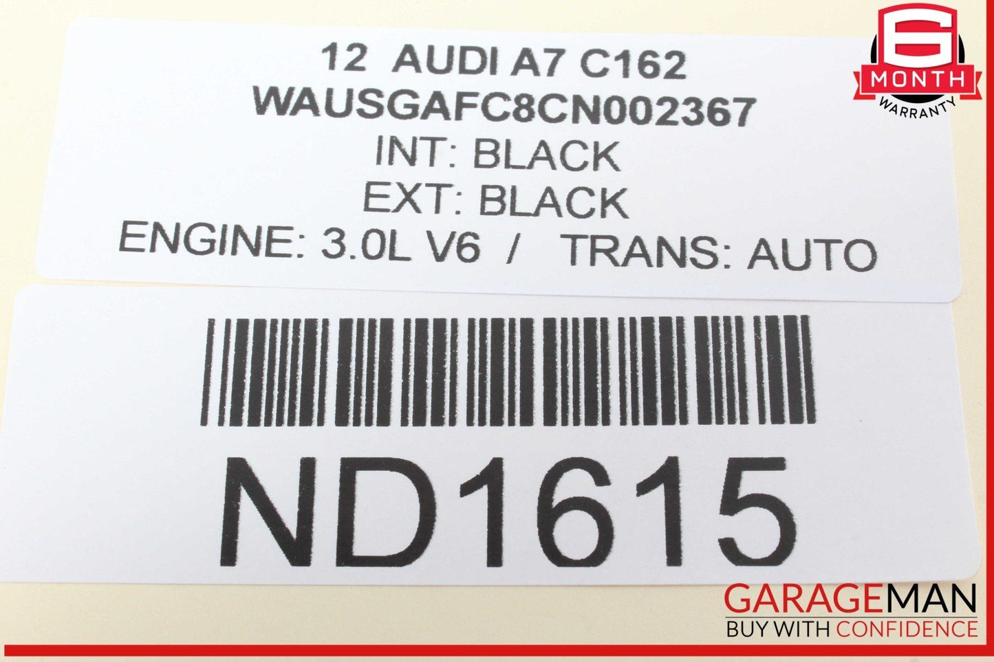 12-18 Audi A7 Front Left Driver Side Door Panel Seat Memory Switch OEM