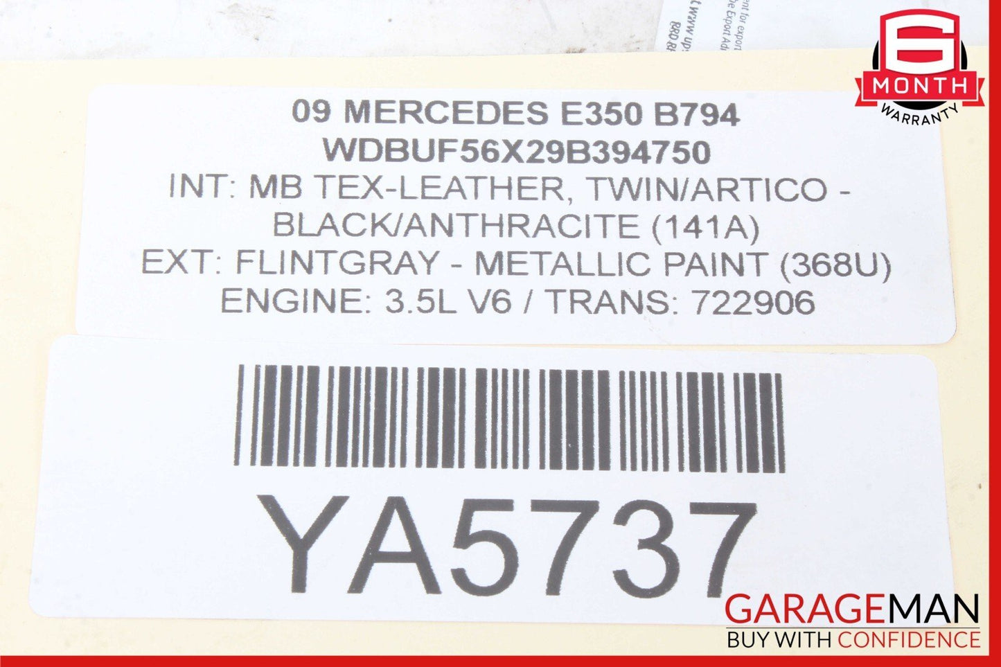 03-11 Mercedes W211 E350 E500 CLS550 RWD Front Left Side Upper Control Arm OEM