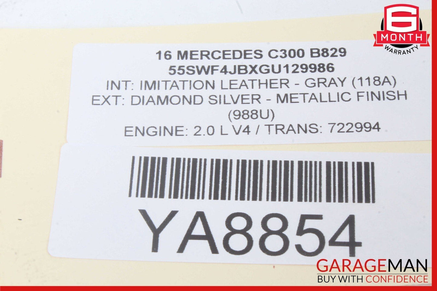 15-20 Mercedes W205 C300 C350e C43 AMG Rear Left Side Door Lock Latch Actuator