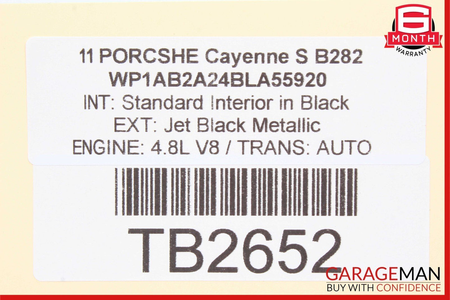 11-17 Porsche Cayenne 958 S Roof Mounted Radio Antenna 7PP035507D OEM