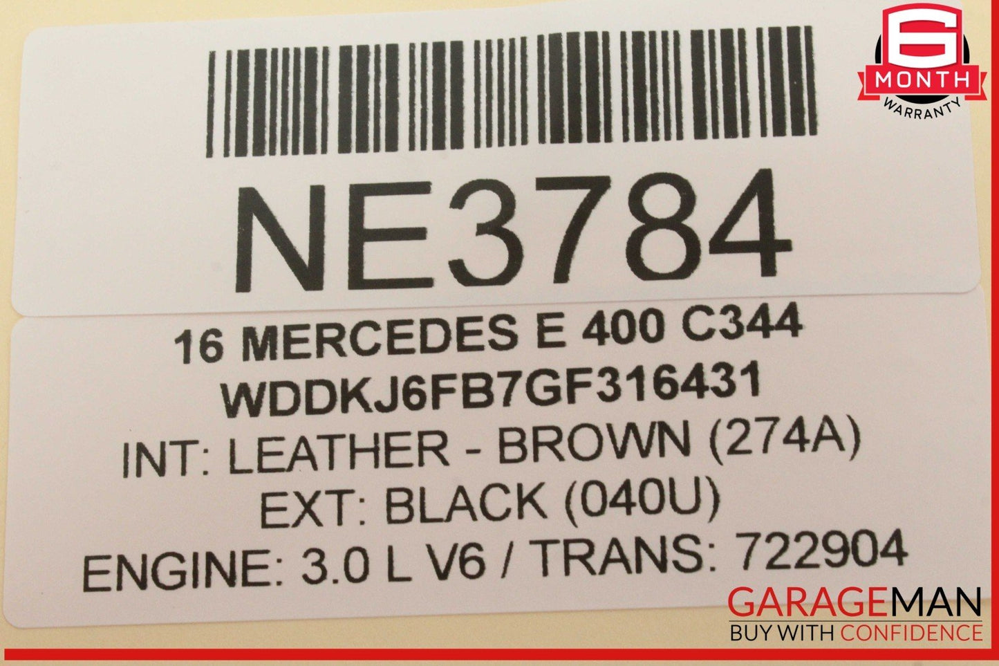 08-18 Mercedes W212 E400 E550 Front Right Side Door Control Module Unit OEM