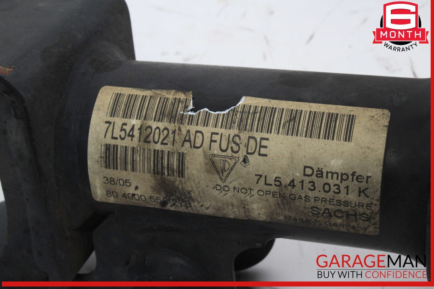 03-10 Porsche Cayenne 955 Front Right & Left Shock Absorber Strut Spring Set OEM