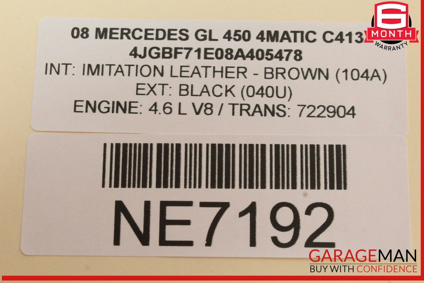 06-12 Mercedes X164 GL450 4MATIC Communication Control Module 2198202626 OEM