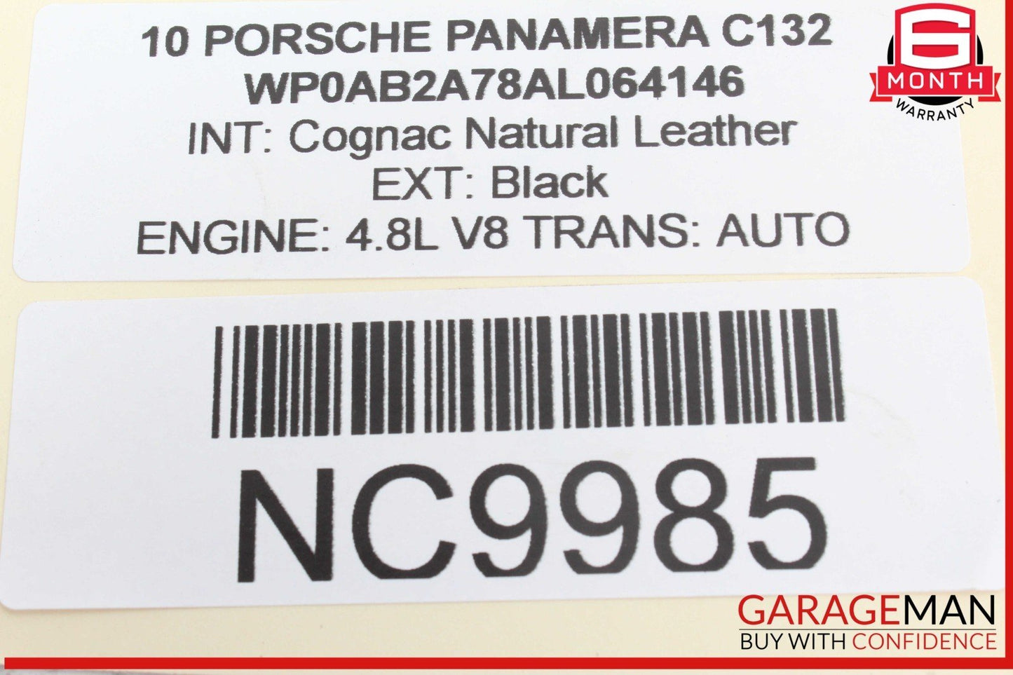10-13 Porsche Panamera 970 ABS Anti Lock Brake Pump Module Unit 97035575505 OEM