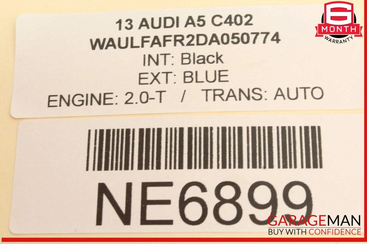 13-17 Audi A5 A4 Q5 Coolant Reservoir Tank Bottle 8K0121403 OEM