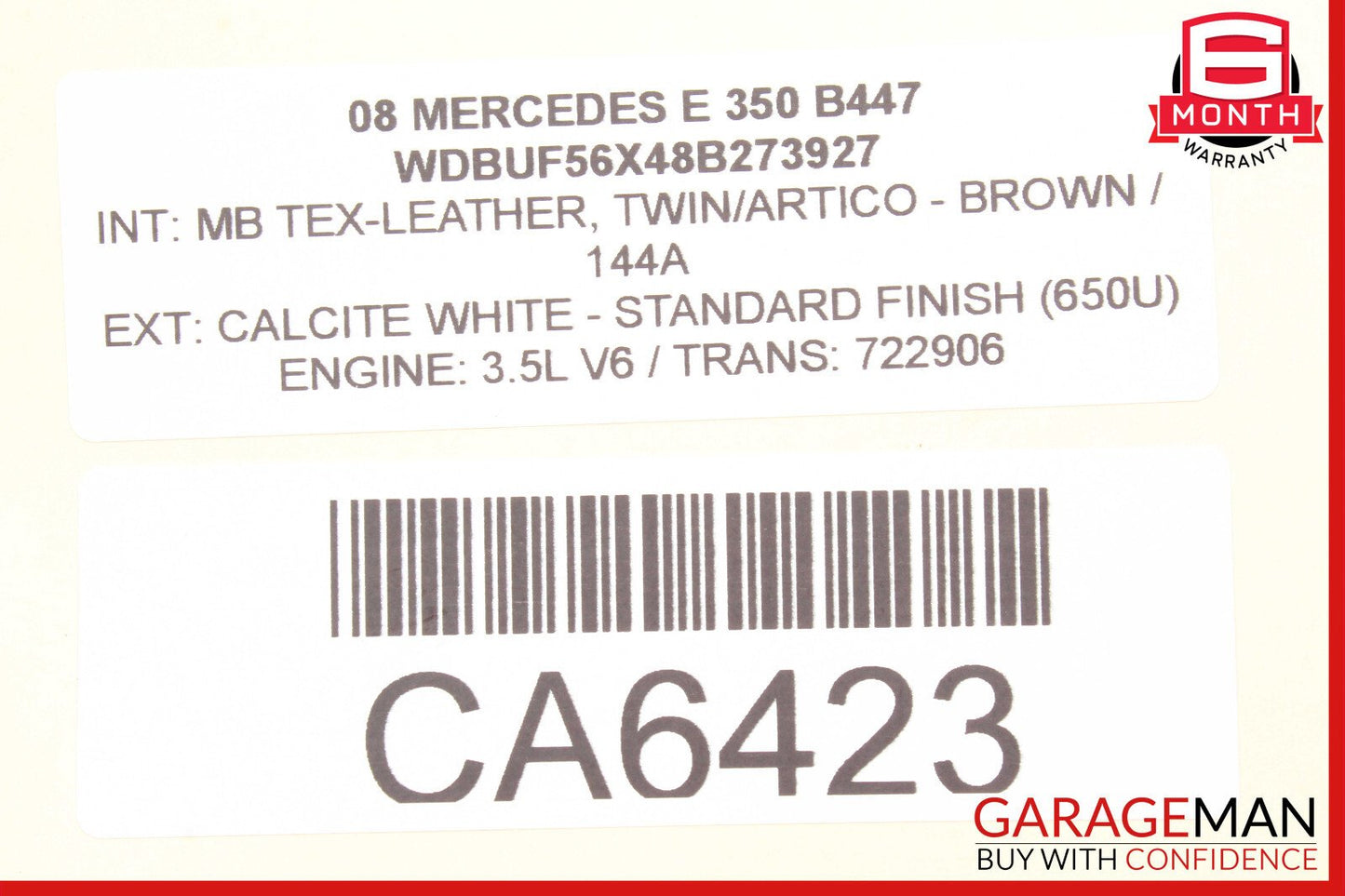 03-11 Mercedes W211 E350 CLS550 RWD Front Left Lower Rearward Control Arm OEM