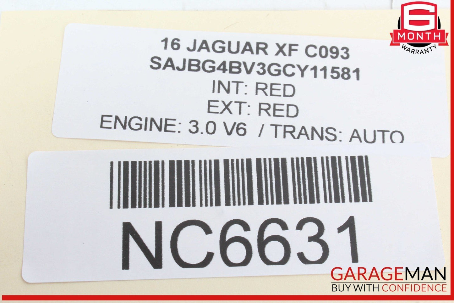 16-18 Jaguar XF ABS Anti Lock Brake Pump Module GX6314F447BG OEM