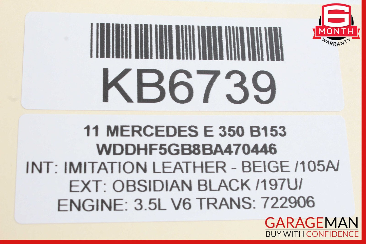 08-18 Mercedes W212 E350 C300 SLK350 Front Left Side Door Control Module OEM