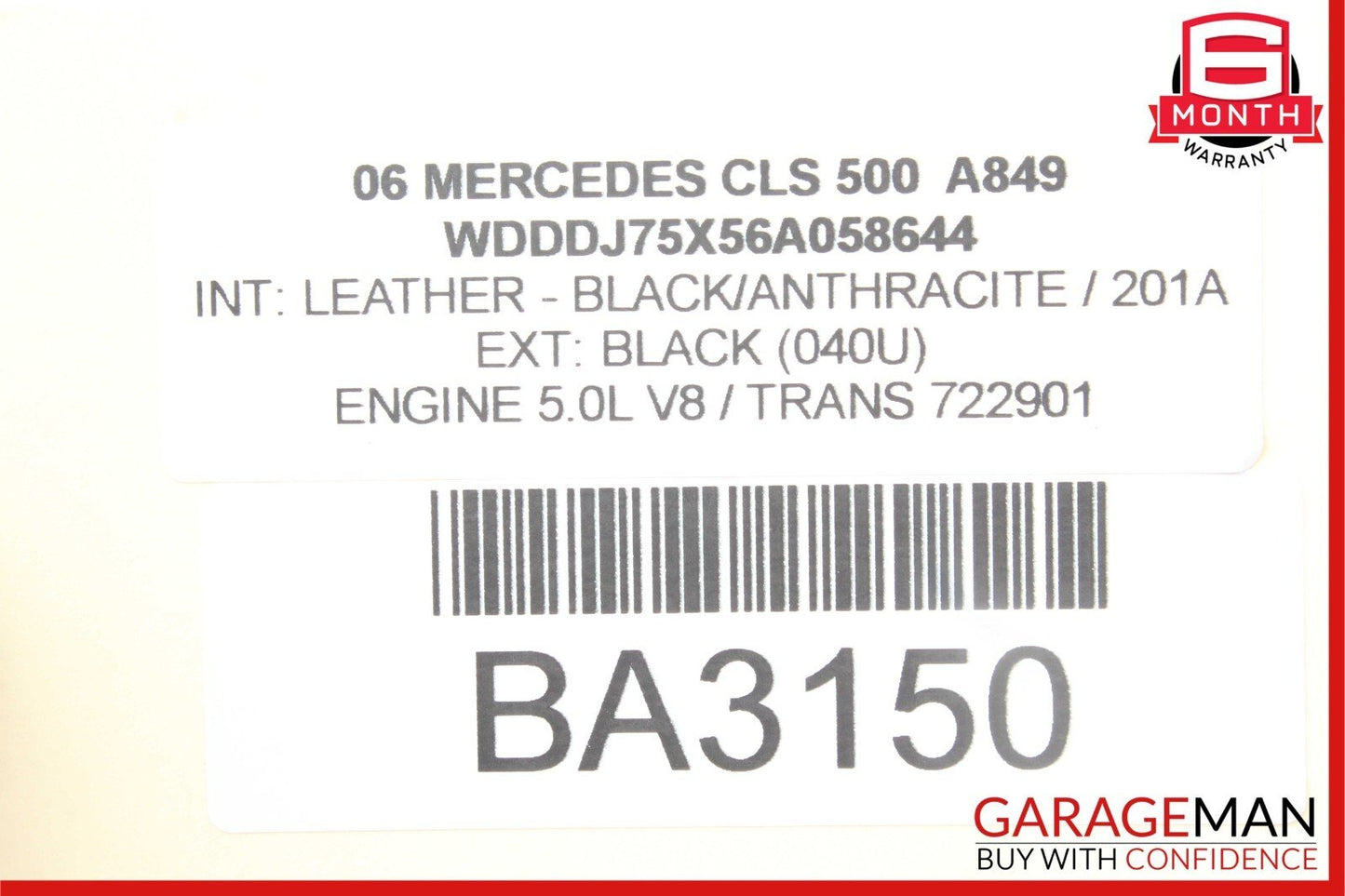 06-11 Mercedes W219 CLS500 CLS63 AMG Front Right Side Door Tweeter Speaker Trim