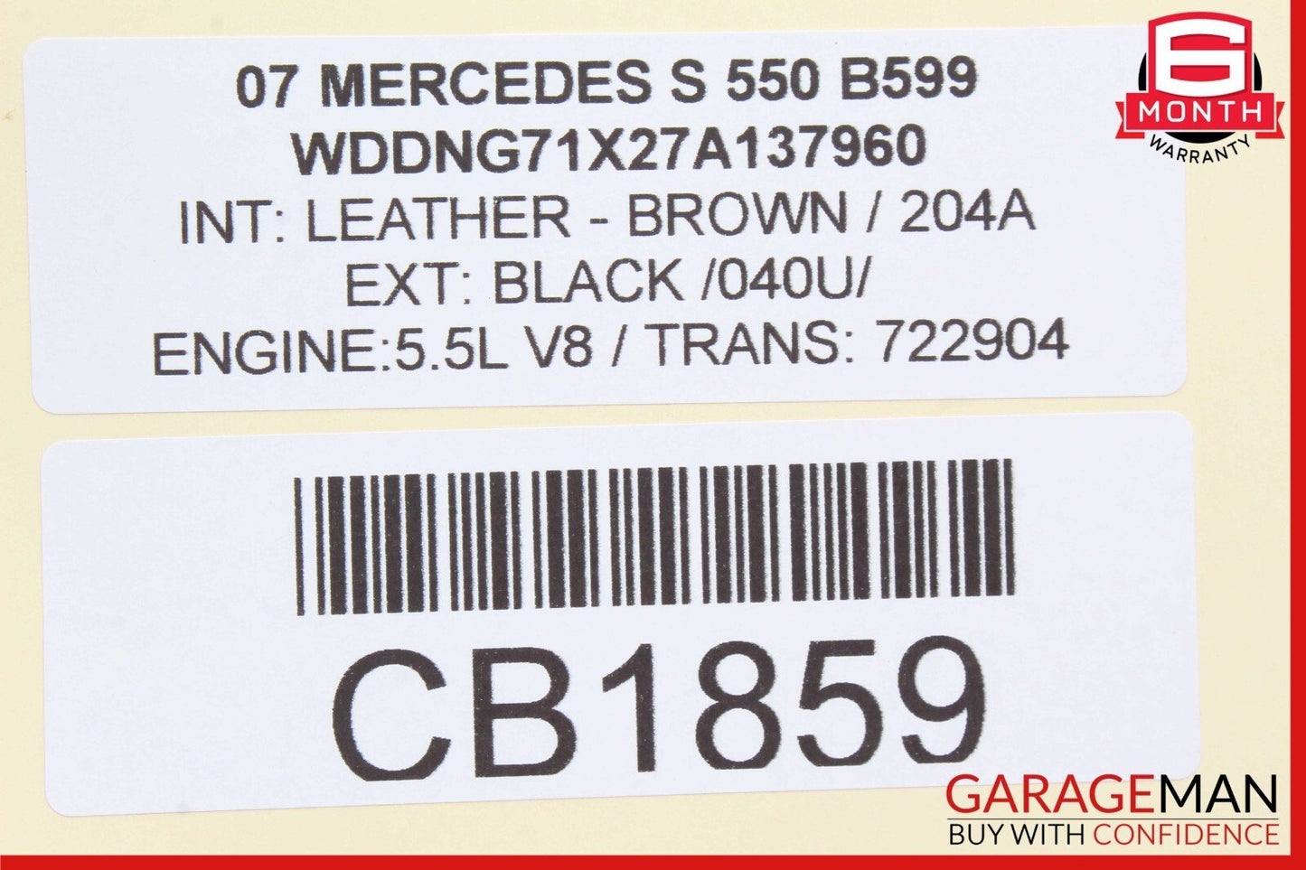 07-14 Mercedes W221 S550 S400 CL550 Dashboard Dash Control Switch Panel OEM