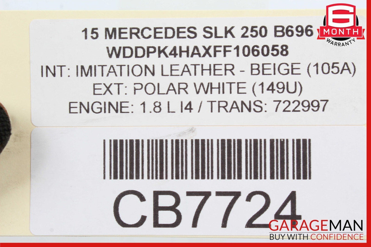 12-20 Mercedes R172 SLK350 SLC180 Front Right Side Lower Wishbone Control Arm