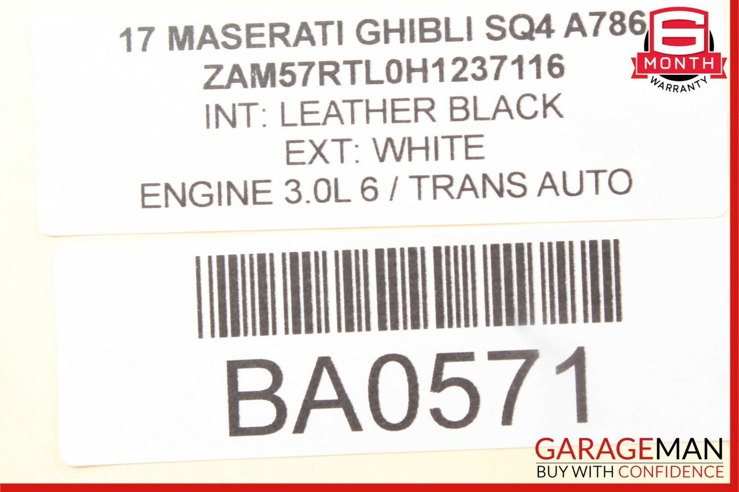 14-17 Maserati Ghibli Left Driver Side Under Seat Air Vent Trim Cover Grille