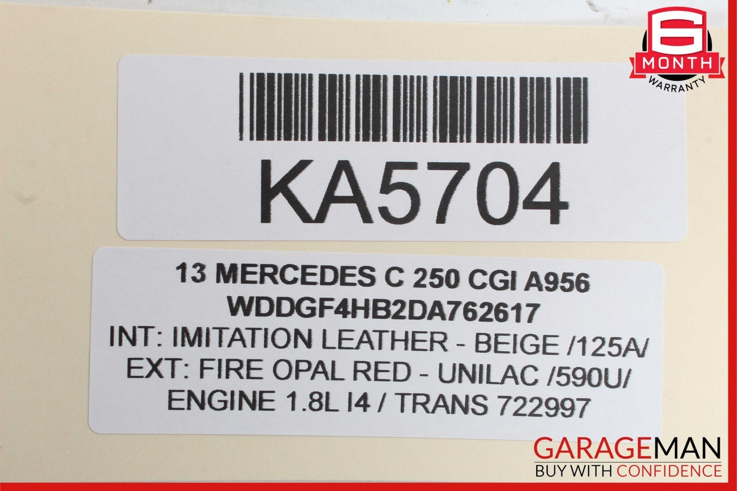 08-18 Mercedes W204 C250 Rear Left Side Door Control Module 2188201526 OEM