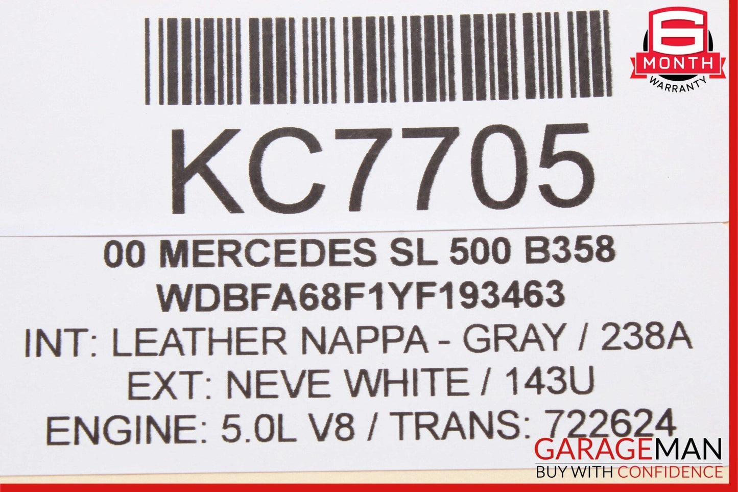 00-06 Mercedes SL500 S500 CL500 Motorola Voice Command Control Module Unit