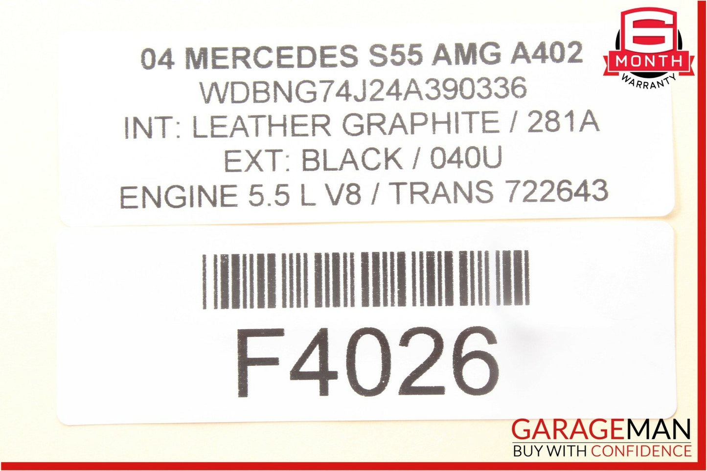 03-06 Mercedes W220 S55 Center Dashboard Control Switch 2208216558 OEM