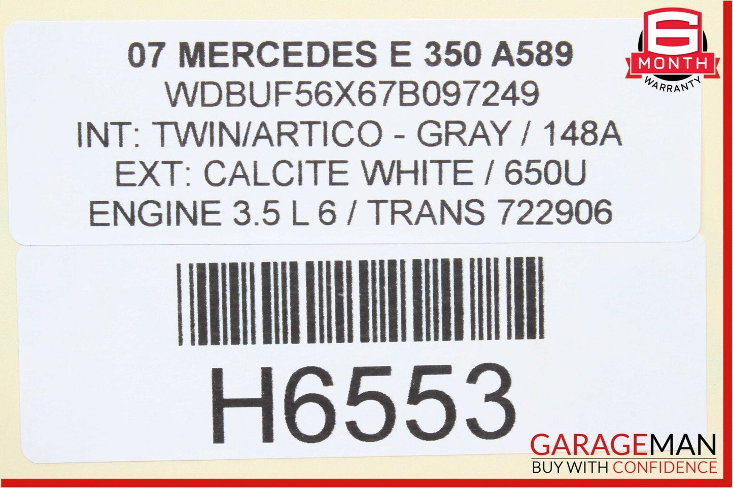 06-11 Mercedes W211 E63 AMG CLS550 Front Left Driver Side Lower Control Arm