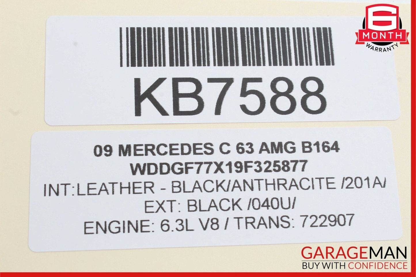 08-18 Mercedes W204 C63 AMG Front Right Side Door Control Module OEM