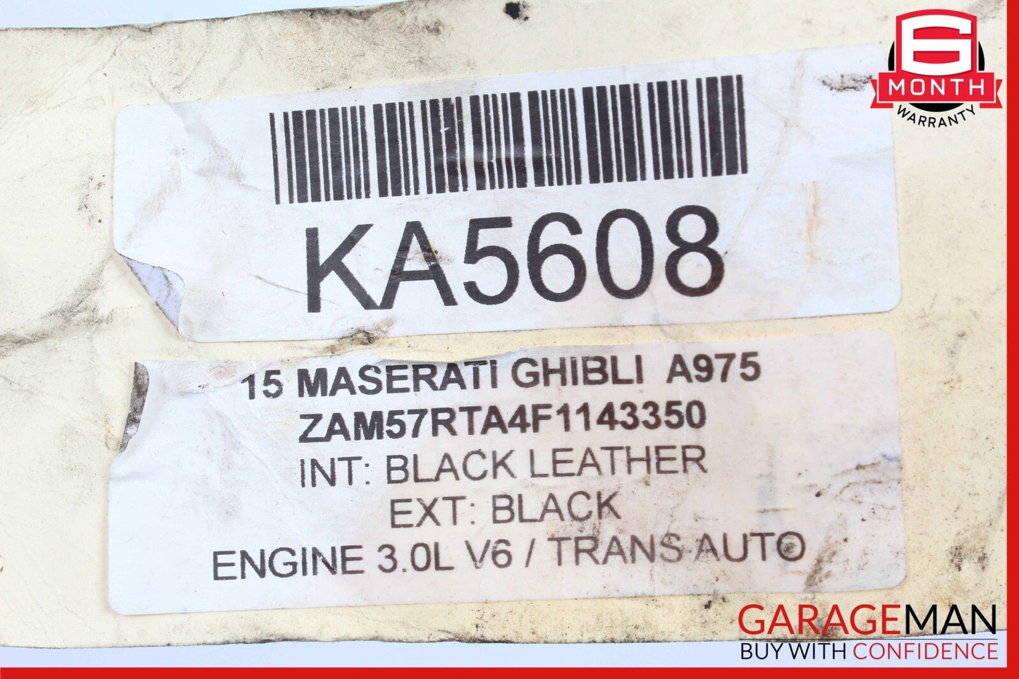 14-17 Maserati Ghibli S Q4 Front Right Axle Shaft Drive Shaft Driveshaft OEM