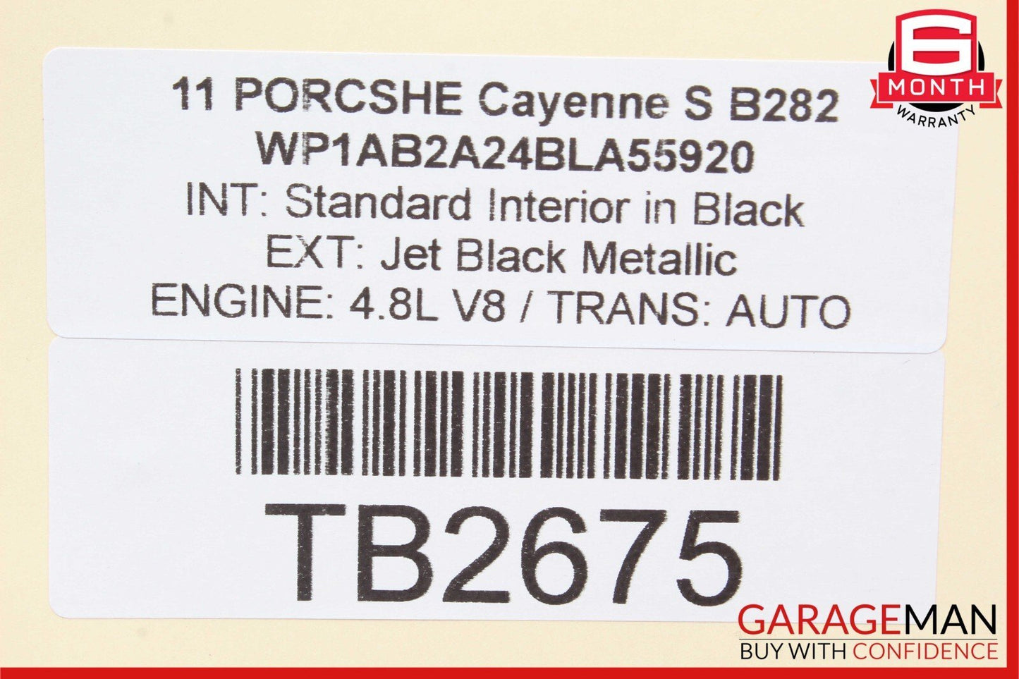 11-17 Porsche Cayenne 958 S Rear Seat Heat Lock Switch Control Panel 7P5927325F