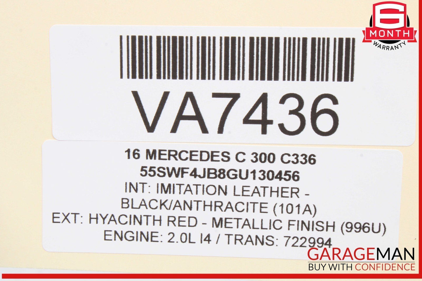 15-20 Mercedes W205 C300 2.0L Engine Timing Cover 2740150700 OEM