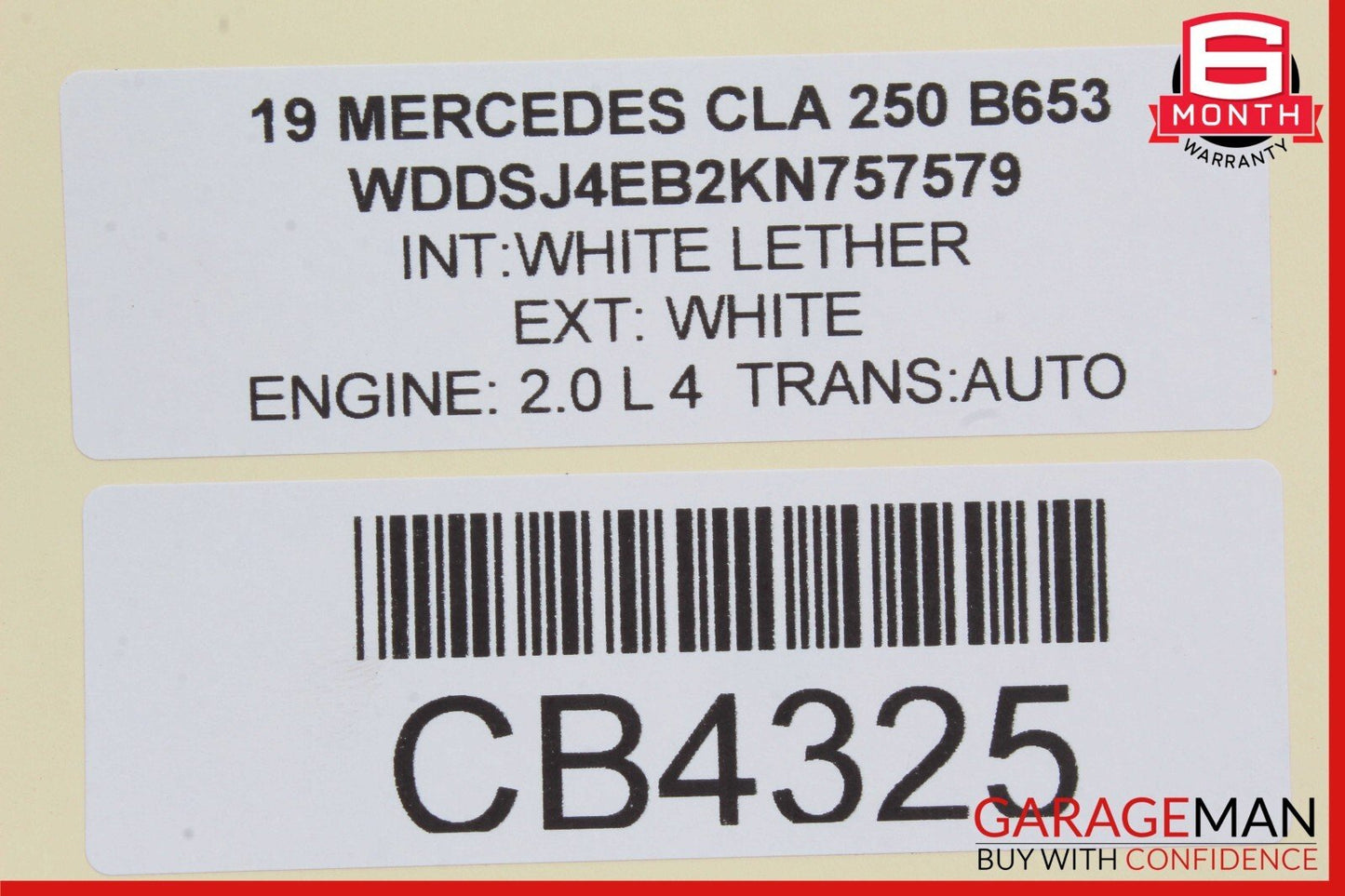 14-19 Mercedes W117 CLA250 Rear Left or Right Upper Control Arm