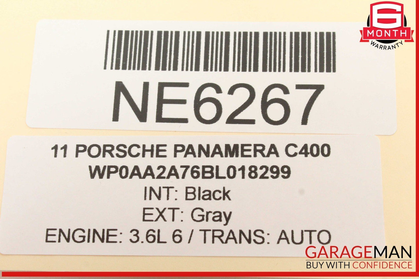 10-13 Porsche Panamera 970 Rear Differential Lock Control Module Unit OEM