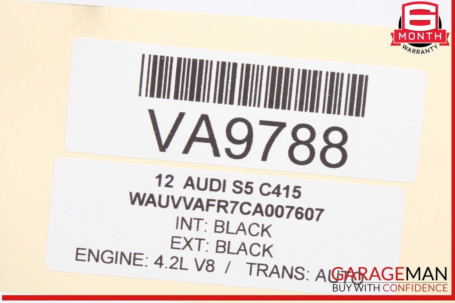09-12 Audi S5 S4 HomeLink Garage Door Opener Control Module Unit 8K0907410C OEM