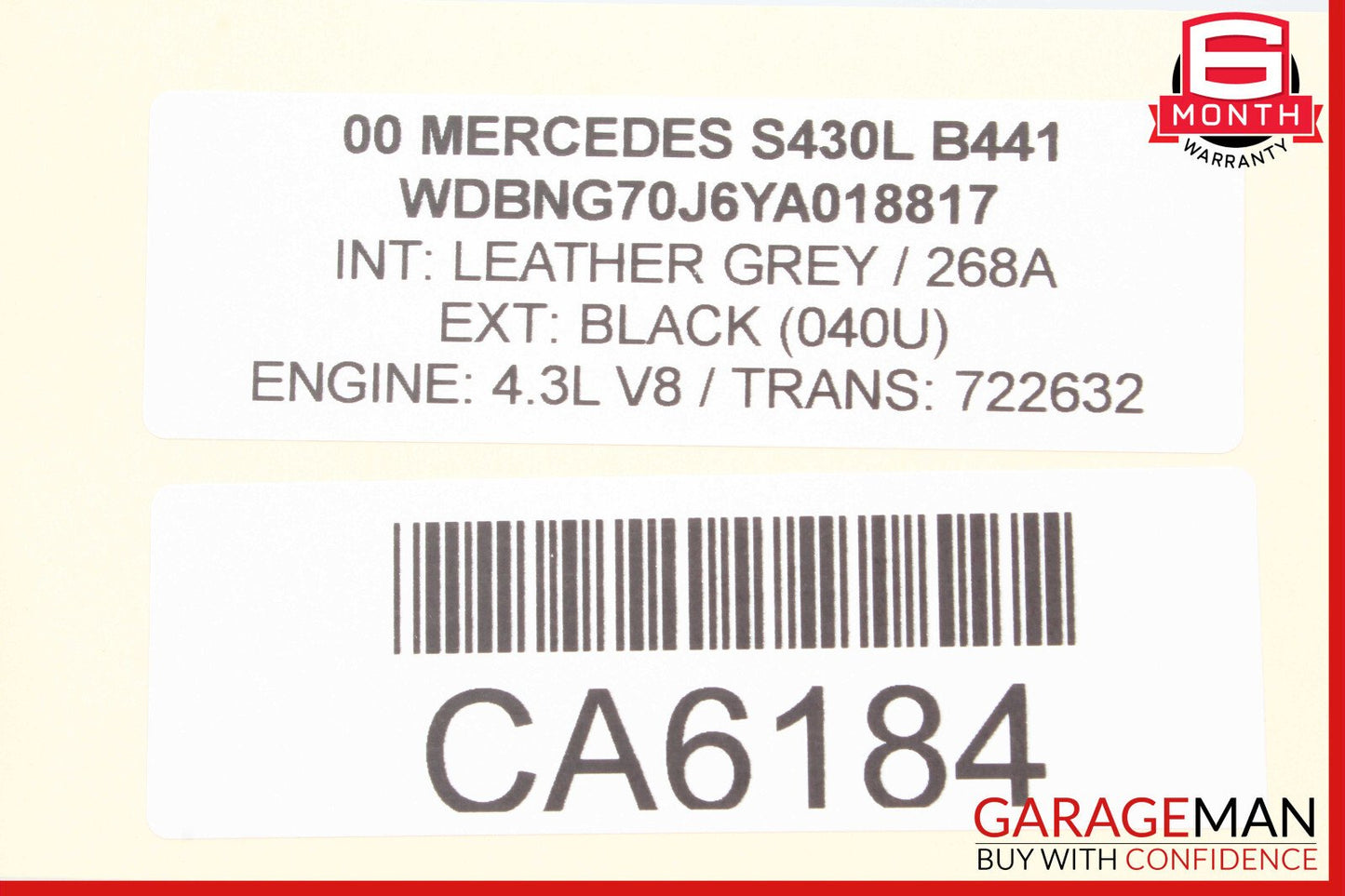 00-06 Mercedes W220 S430 Gear Shifter Bezel Trim Indicator Wood OEM