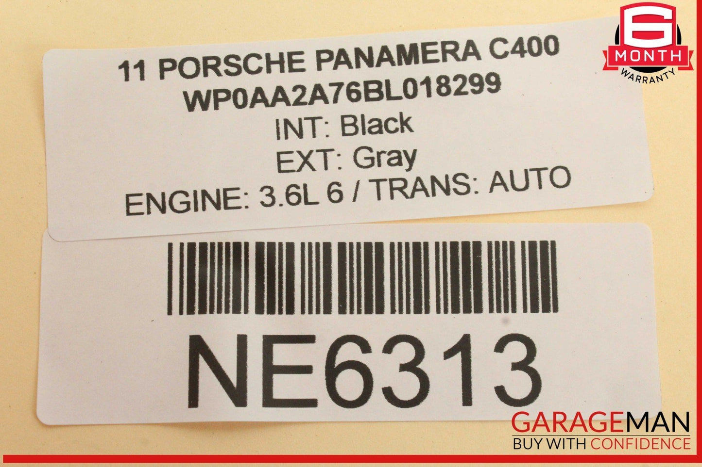10-16 Porsche Panamera 970 Gas Accelerator Throttle Pedal 97042302100 OEM