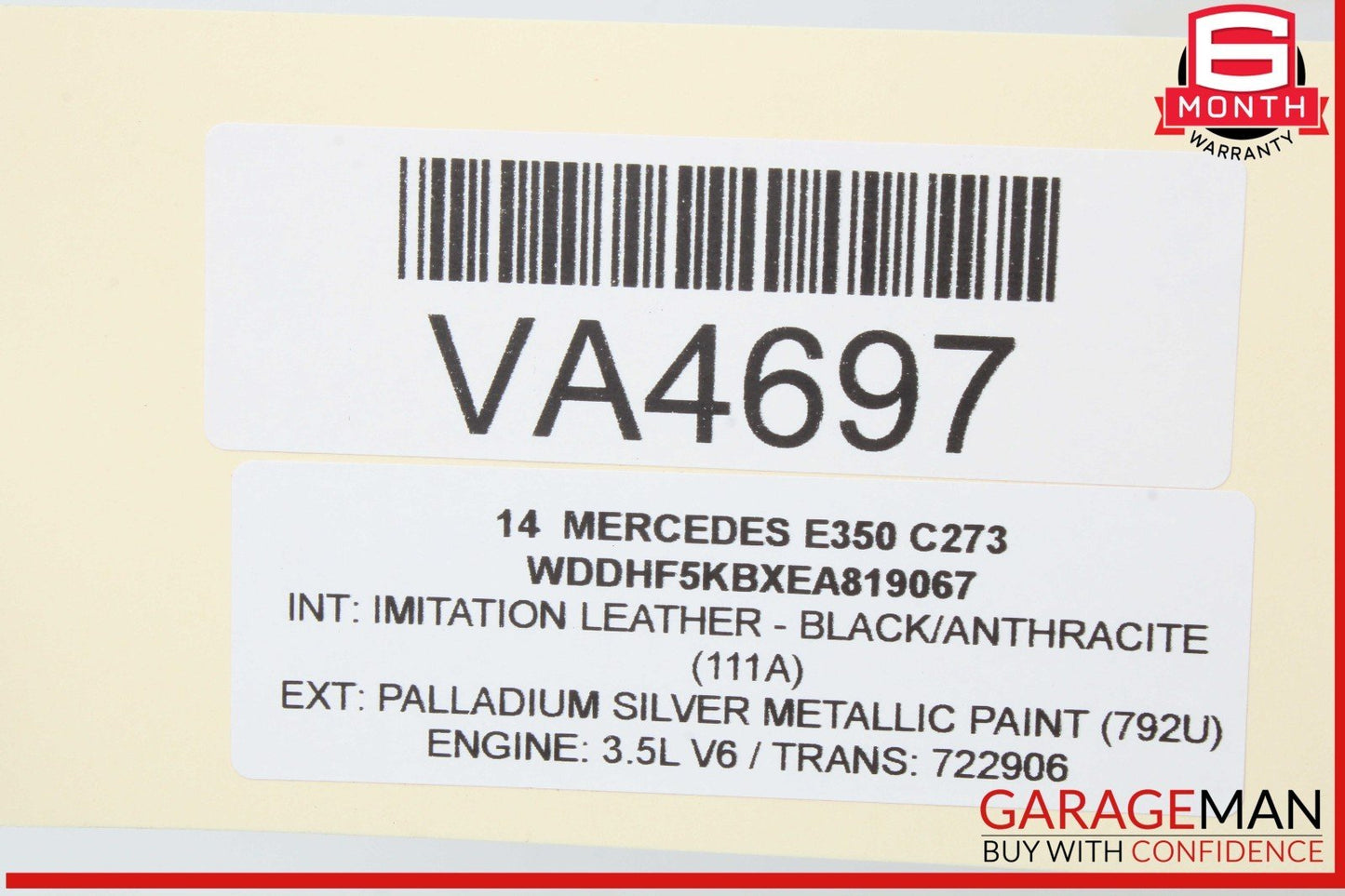 14-16 Mercedes W212 E350 Front Right Side Seat Belt Seatbelt Retractor Assy OEM