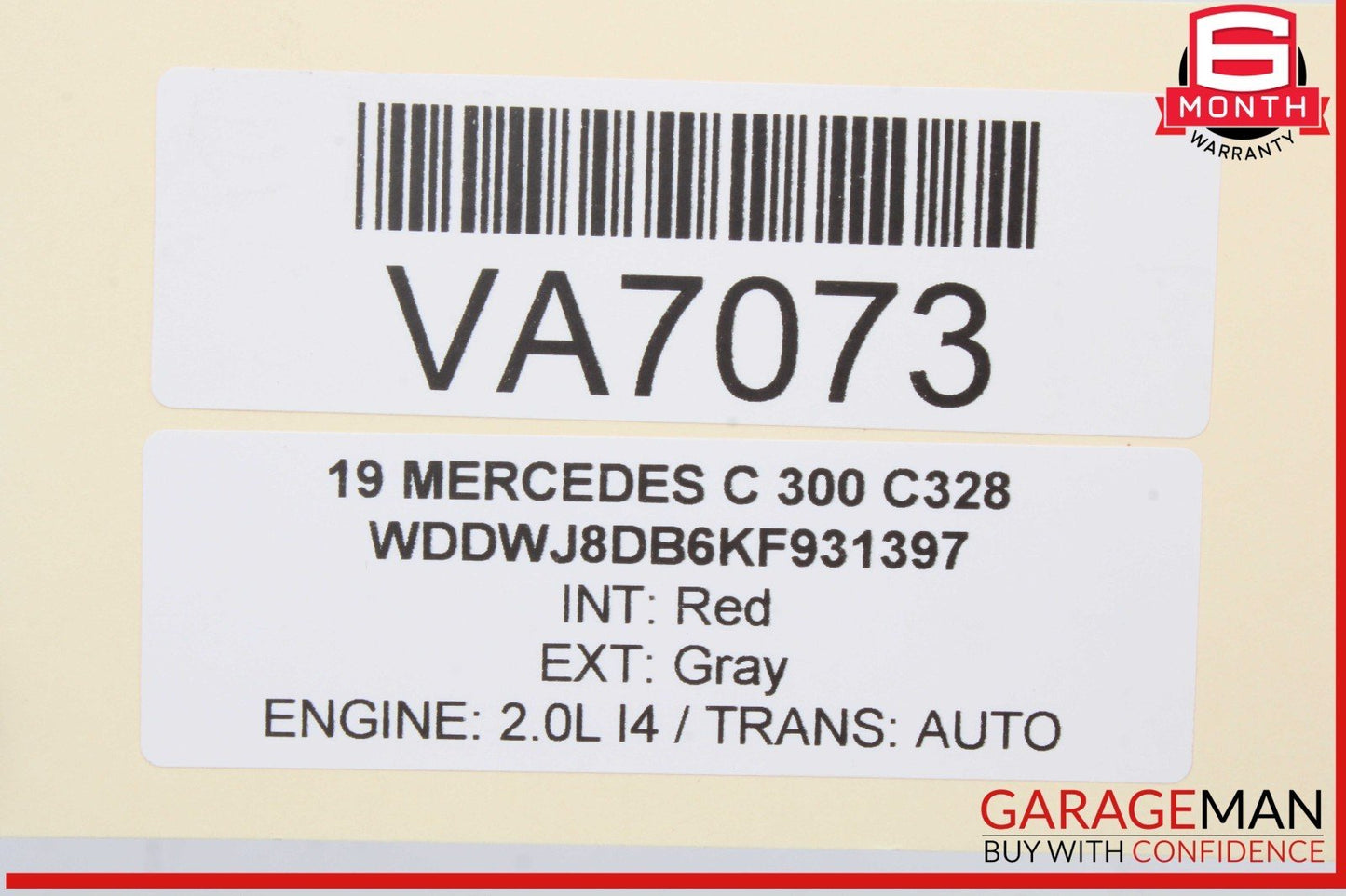 19-23 Mercedes W205 C300 E350 GLC300 Automatic Transmission Oil Cooler OEM