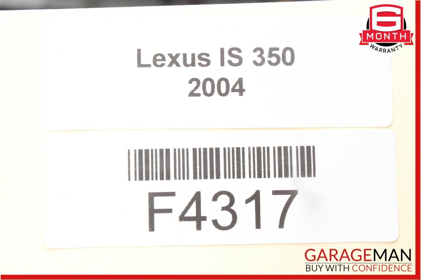01-05 Lexus IS300 Sedan Front Right & Left Side Foglight Fog Light Lamp Set OEM