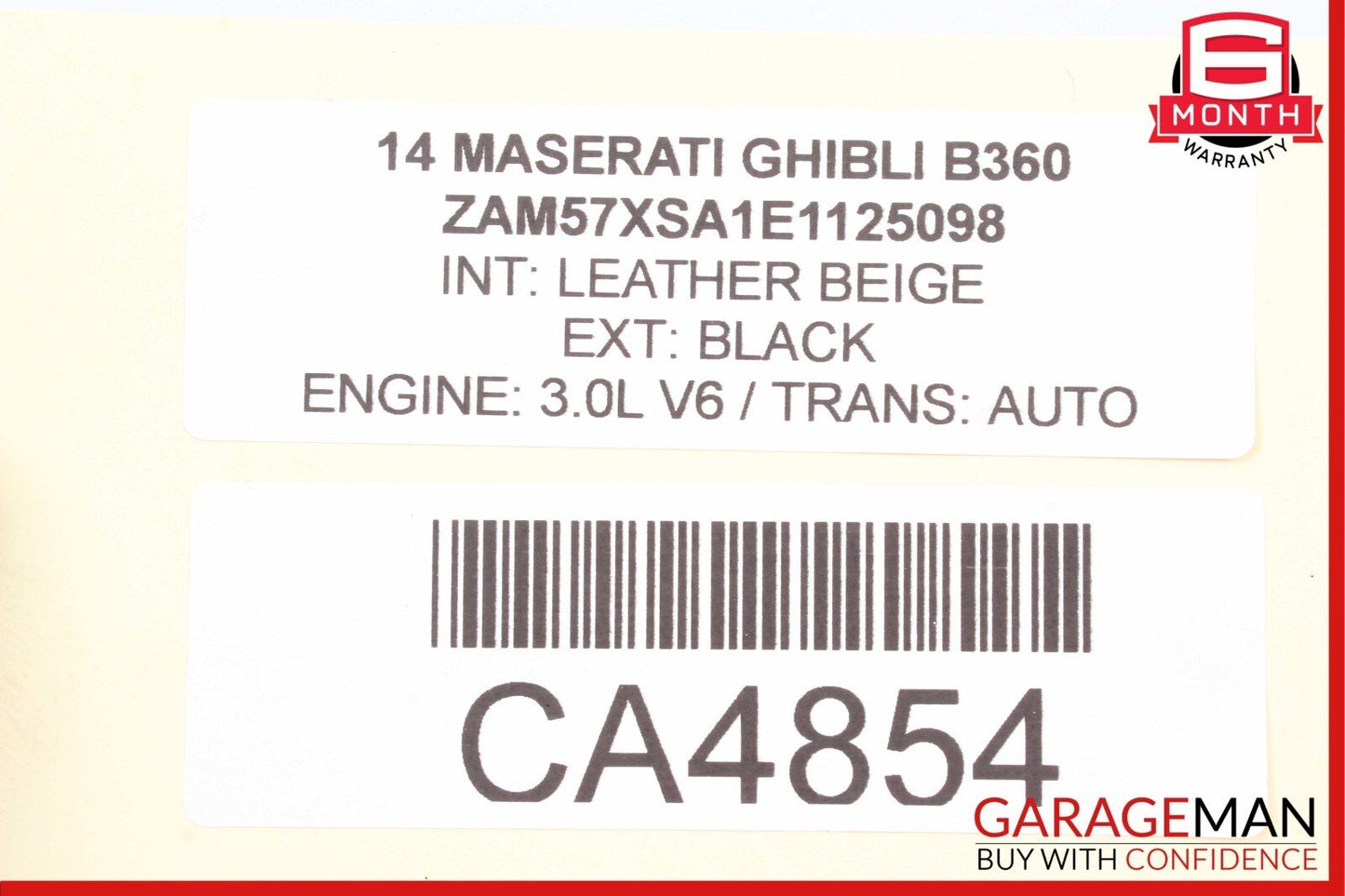 14-17 Maserati Ghibli S Q4 Rear Right Side Drive Axle CV Shaft Driveshaft AWD