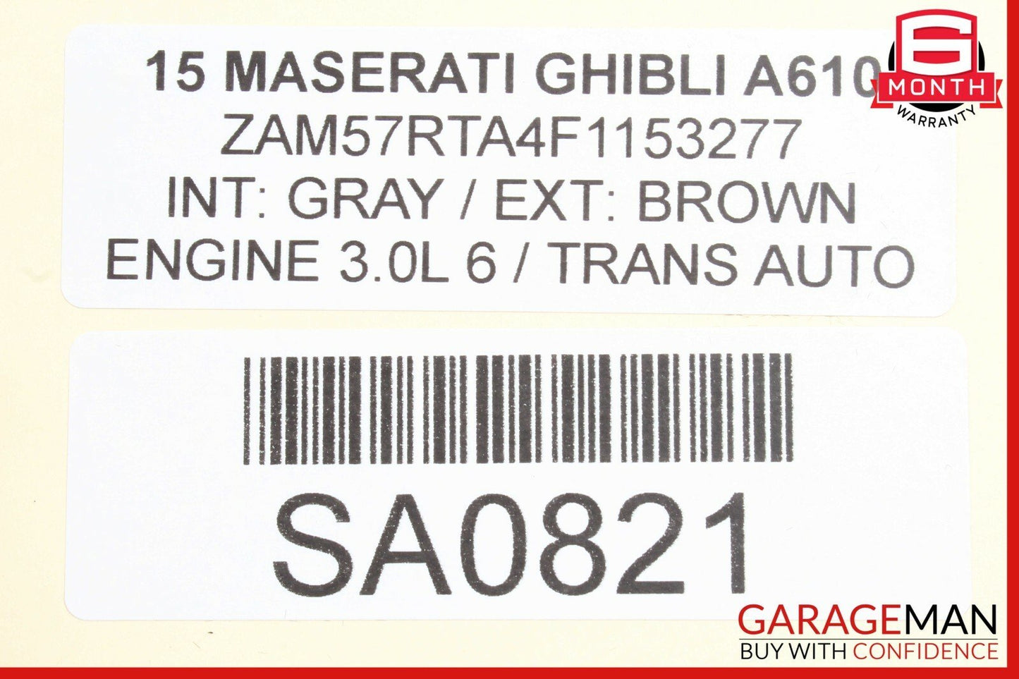 14-17 Maserati Ghibli Dash Dashboard Glove Box Storage Tray Compartment Assembly