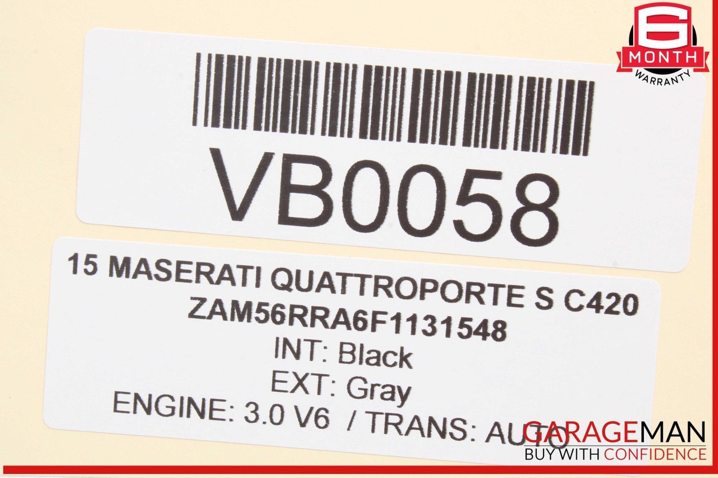 14-17 Maserati Quattroporte S Ghibli Rear Subwoofer Sub Woofer Speaker OEM