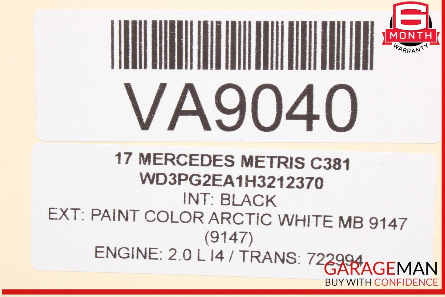 15-23 Mercedes W447 Metris C300 CLA250 GLA250 Engine Dynamic Balance Shaft OEM