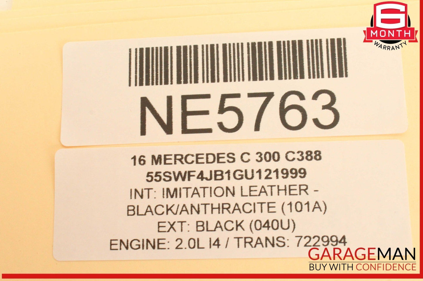 15-20 Mercedes W205 C300 Front Right Side Seat Control Switch Module OEM