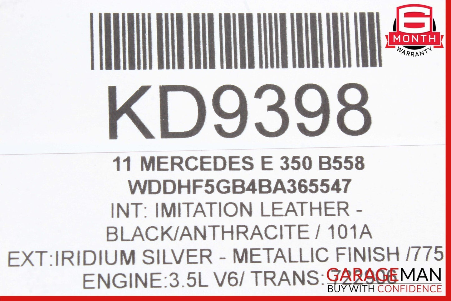 08-20 Mercedes W212 E350 SLK250 Headlight Fog Light Switch Control Module OEM