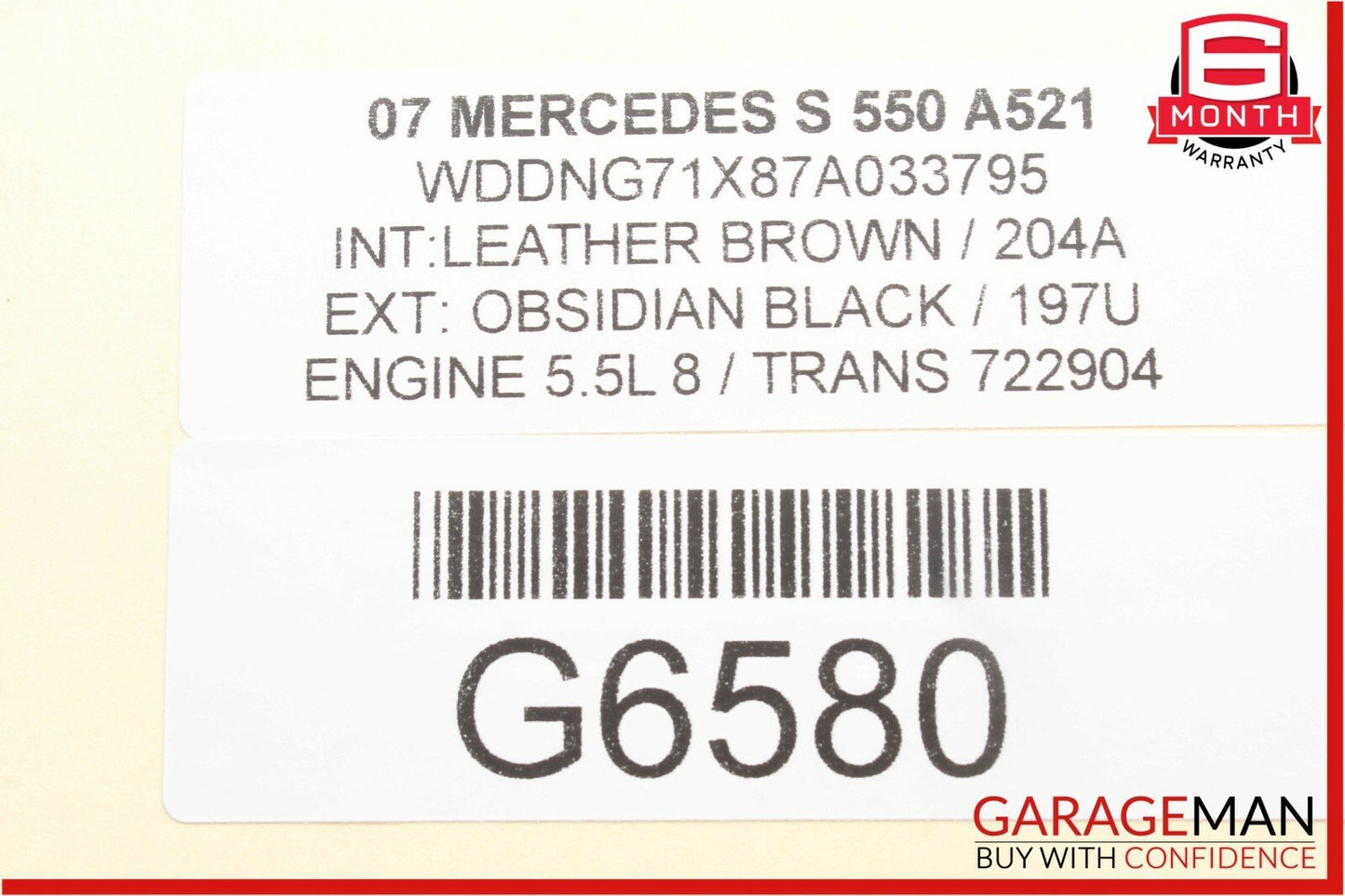 07-10 Mercedes S550 CL550 4 Spoke Steering Wheel w/ Paddle Shifters Black Wood
