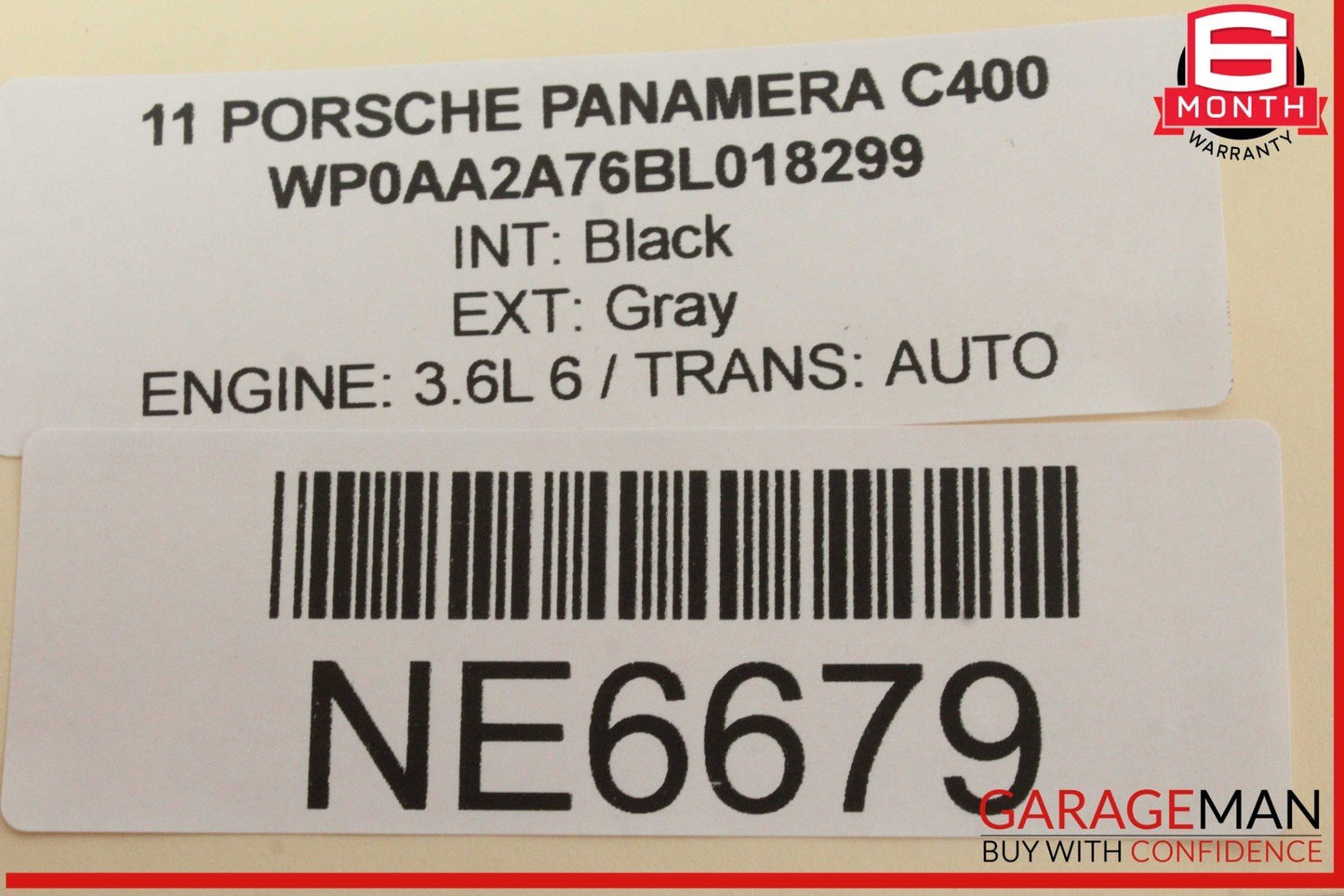 10-16 Porsche Panamera 970 Adaptive Cruise Control Radar Sensor 97060508508 OEM