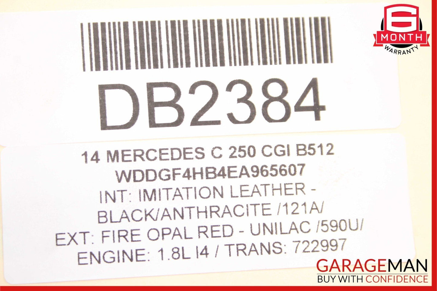 12-15 Mercedes C250 SLK250 7G AT Automatic Transmission Assembly 722.997 68k