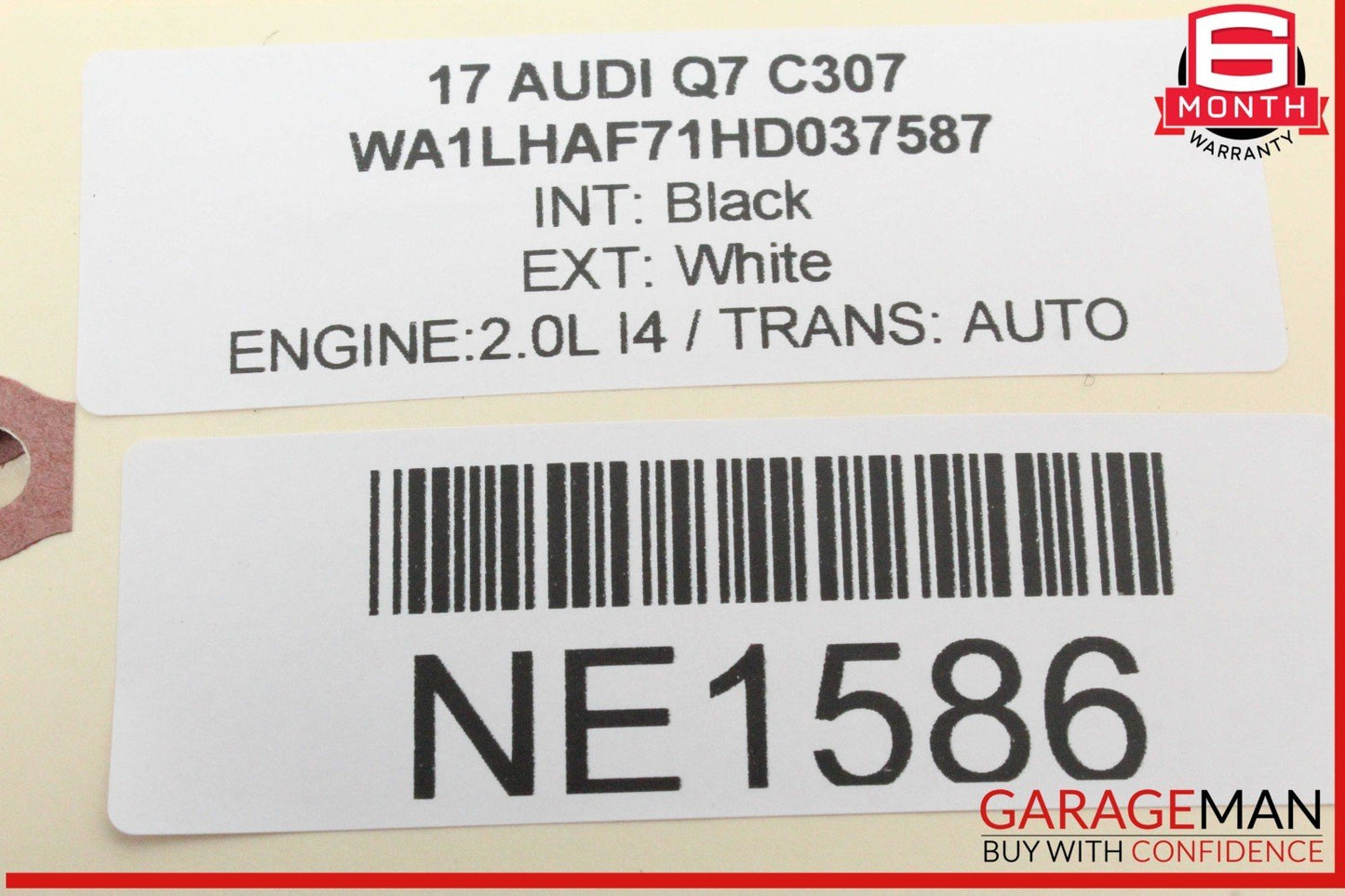 17-20 Audi Q7 Q5 Tailgate Liftgate Trunk Control Module Unit 8W8959107B OEM
