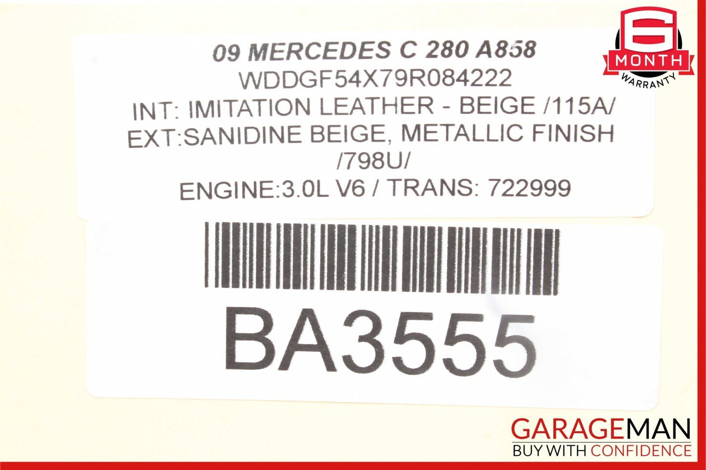 Mercedes X204 GLK350 S550 SL550 C280 Sirius Satellite Radio Receiver Module Unit